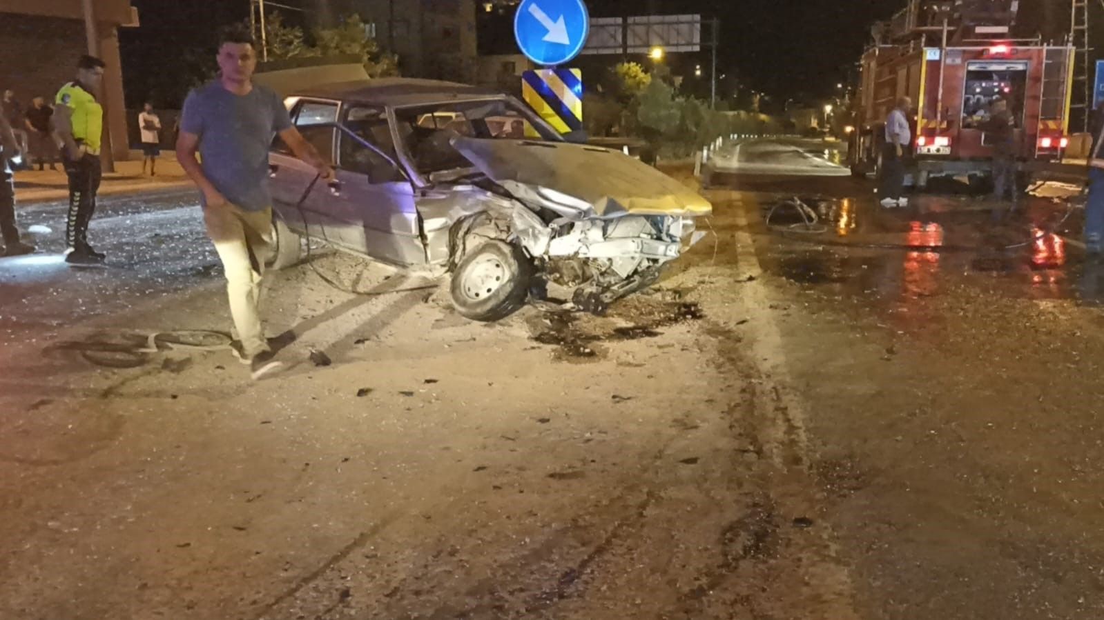 Sivas’ta Kafa Kafaya Çarpışma: 2 Yaralı