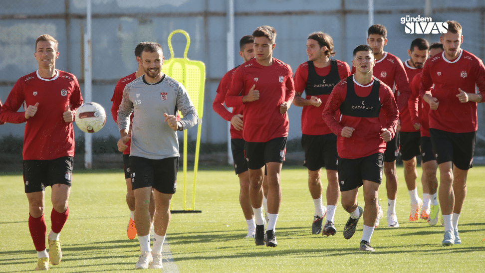 Sivasspor, MKE Ankaragücü Hazırlıklarına Devam Ediyor