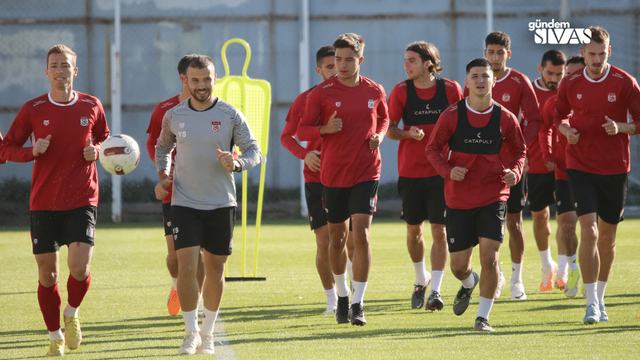 Sivasspor, MKE Ankaragücü Hazırlıklarına Devam Ediyor