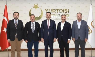 TİMBİR Heyeti, Yurtdışı Türkler ve Akraba Topluluklar Başkanı Turus’u Ziyaret Etti