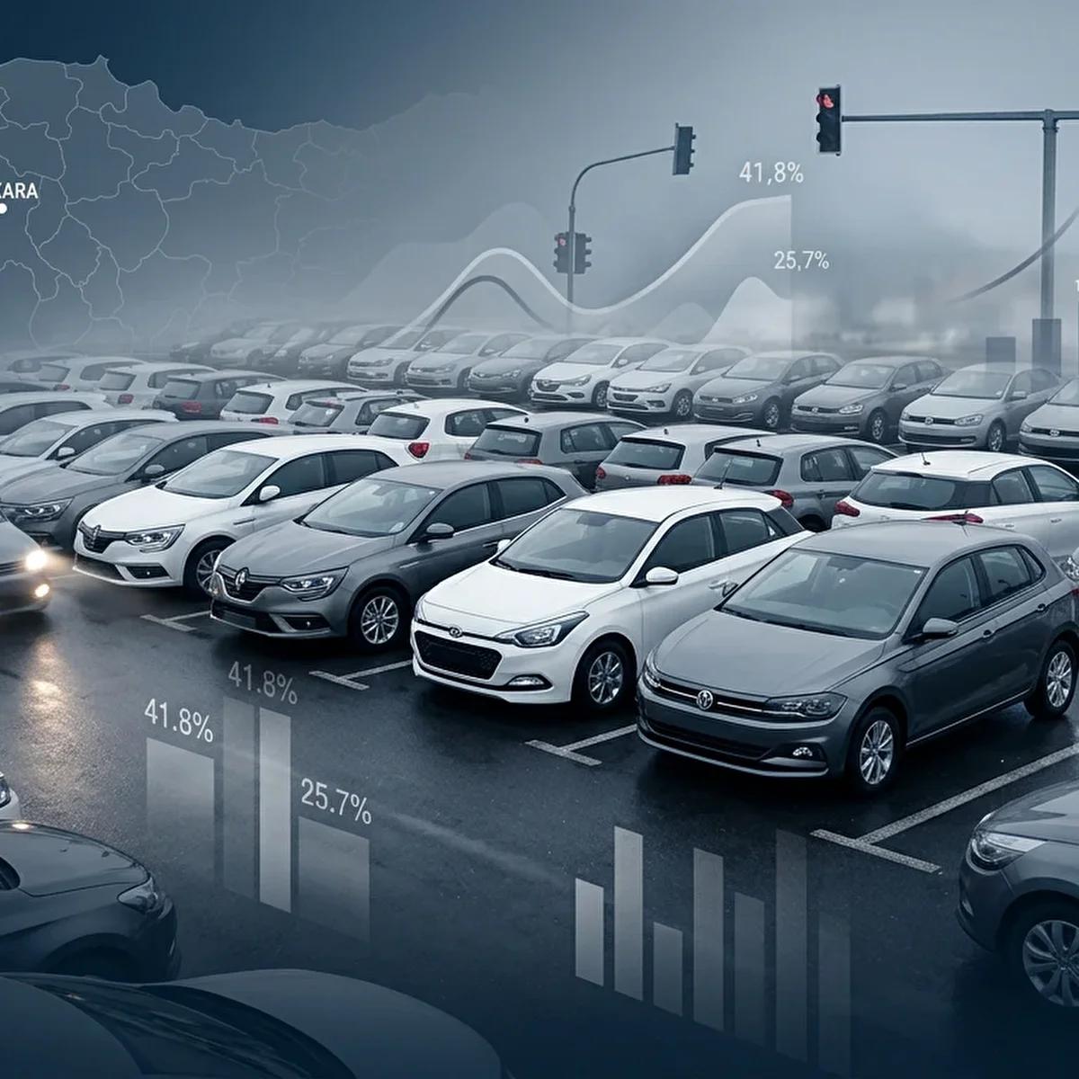 Türkiye’de sürücüler en fazla gri renkli otomobilleri tercih etti
