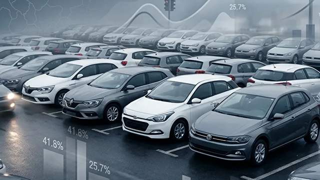 Türkiye’de sürücüler en fazla gri renkli otomobilleri tercih etti