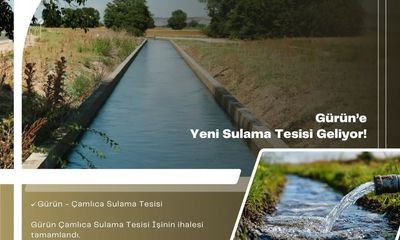 Gürün'e Yeni Sulama Tesisi Geliyor: Tarımsal Verim Artacak