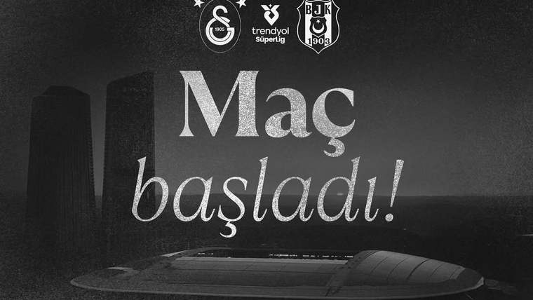 Beşiktaş Taraftarına Maç Başlangıcı Çağrısı: "Haydi Beşiktaş"