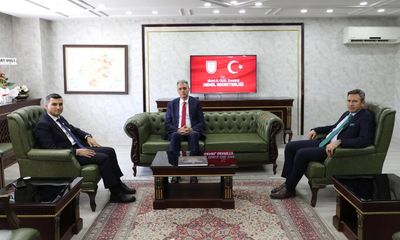Sivas İl Özel İdaresi'ne Cumhuriyet Başsavcısı ve Adalet Komisyonu Başkanı Ziyareti