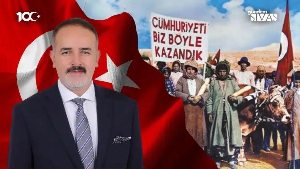 Bozyiğit'ten 29 Ekim İçin Anlamlı Mesaj