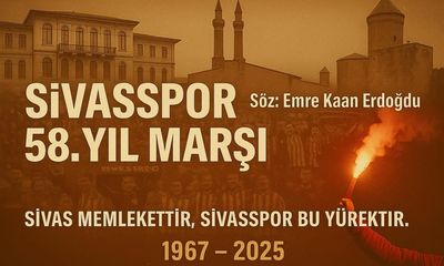 Emre Kaan Erdoğdu’dan Sivasspor’a 58. Yıl Marşı: Yapay Zeka Destekli Anlamlı Şarkı