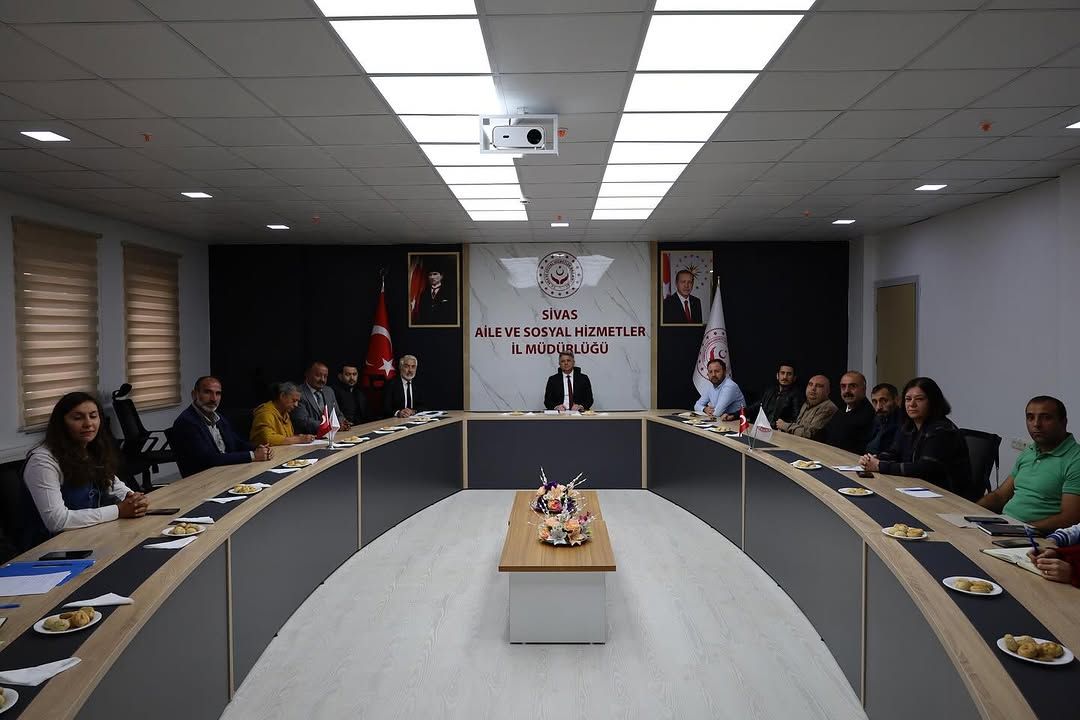 Sivas'ta 3 Aralık Dünya Engelliler Günü Hazırlık Toplantısı Yapıldı
