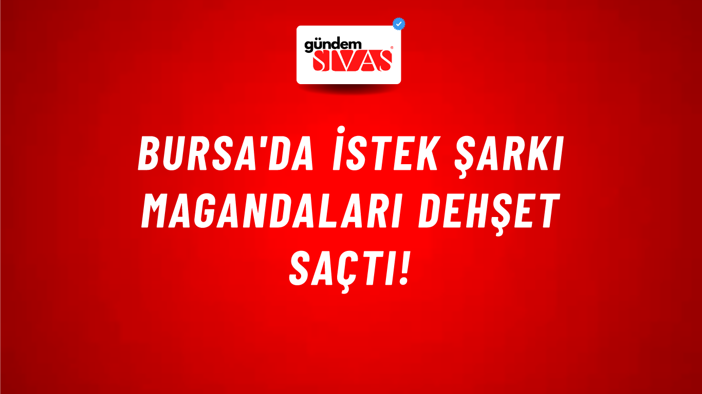 Bursa'da istek şarkı magandaları dehşet saçtı!