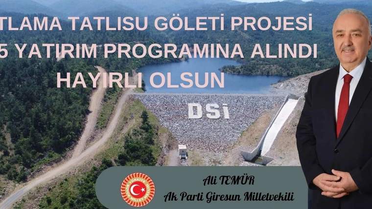 Ali Temür'den Batlama tatlı su göleti müjdesi - Birlik Haber Ajansı