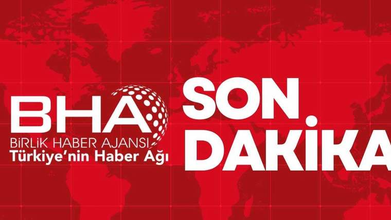 Kırmızı dünya haritası zemininde BHA logosu ve beyaz harflerle “SON DAKİKA” yazısı yer alıyor.