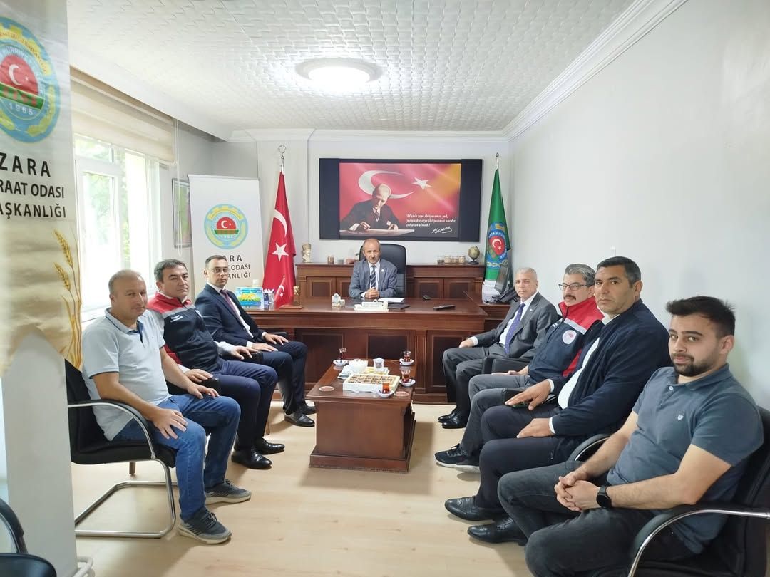 Sivas İl Tarım Orman Müdürlüğü Zara Ziraat Odası'nı Ziyaret Etti