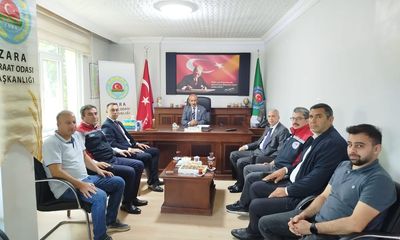 Sivas İl Tarım Orman Müdürlüğü Zara Ziraat Odası'nı Ziyaret Etti