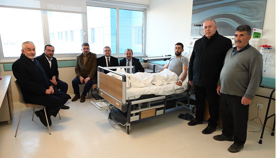Şükrü Başdeğirmen, Şehir Hastanesi ziyareti yaptı - Birlik Haber Ajansı
