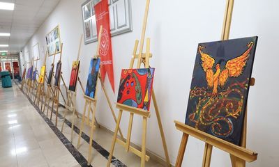 Renklerin Sesi Resim Sergisi Sivas'ta Sanatseverlerle Buluştu