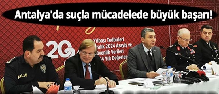 Antalya'da güvenlik ve asayişte önemli başarılar elde edildi - Birlik Haber Ajansı