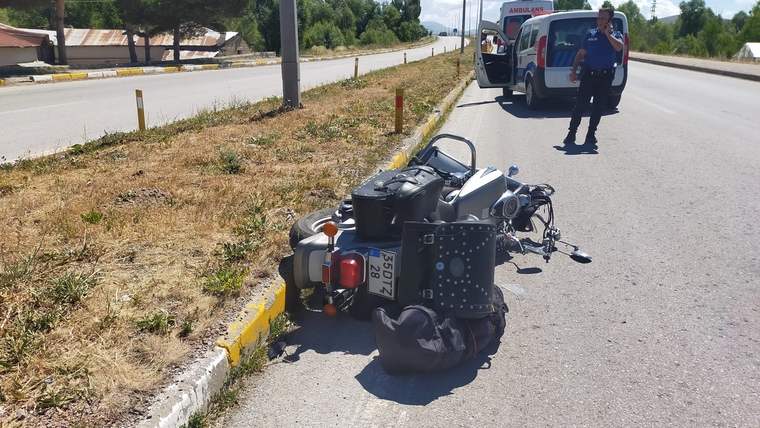 Sivas'ın İmranlı İlçesinde Motosiklet Kazası: Yaya Hayatını Kaybetti