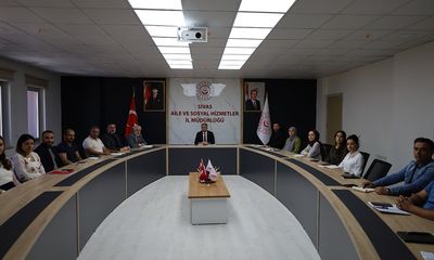 Sivas Aile ve Sosyal Hizmetler İl Müdürlüğü Haftalık Değerlendirme Toplantısı Yapıldı