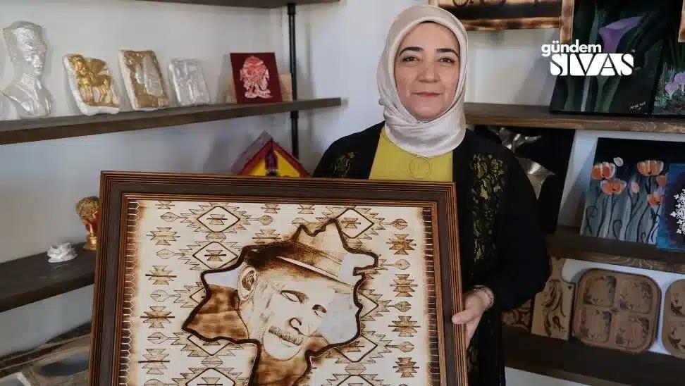 Sanatın Nefesini Ahşapla Hissediyor