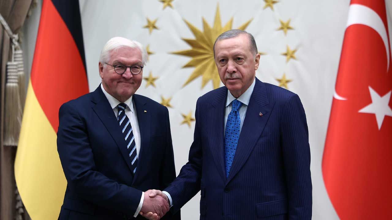 Cumhurbaşkanı Erdoğan'dan Steinmeier'le ortak basın toplantısında ateşkes vurgusu - Birlik Haber Ajansı