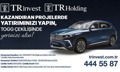 TRinvest’ten Konut Alana TOGG Kazanma Fırsatı!