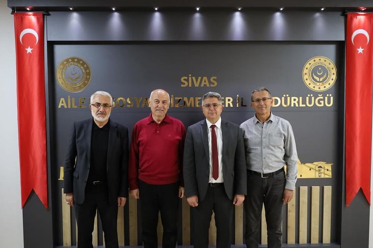 Sivas Aile ve Sosyal Hizmetler İl Müdürlüğü'ne Merkez Ziyareti