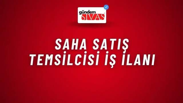 Saha Satış Temsilcisi İş İlanı