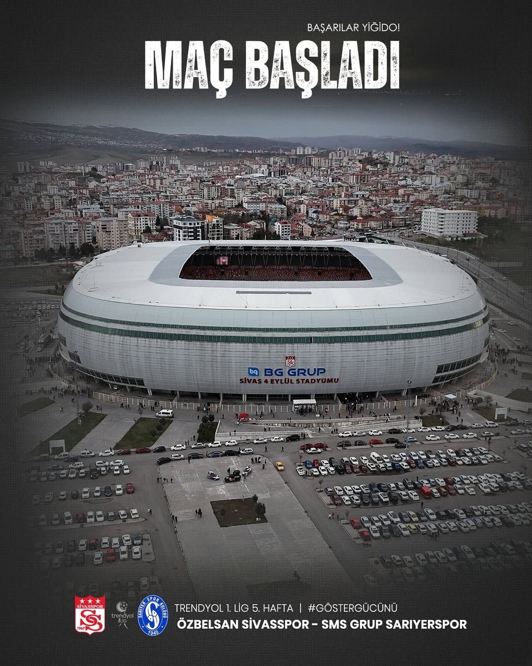 Sivasspor, Sivas'ın Gururu Olarak Sahadaki Mücadelesine Başladı