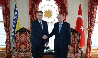 Cumhurbaşkanı Erdoğan, Becirovic ile görüştü