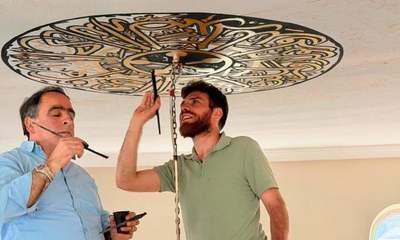 İmamın Sanat Dokunuşu Camiyi Baştan Sona Değiştirdi!
