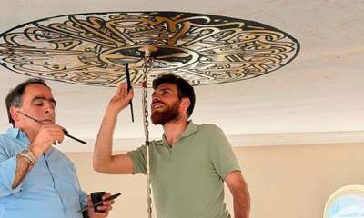 İmamın Sanat Dokunuşu Camiyi Baştan Sona Değiştirdi!