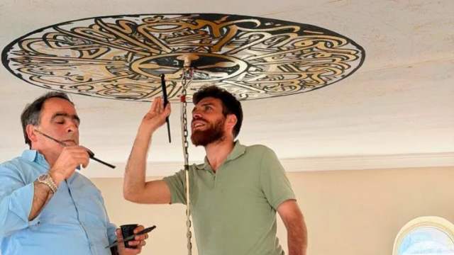 İmamın Sanat Dokunuşu Camiyi Baştan Sona Değiştirdi!