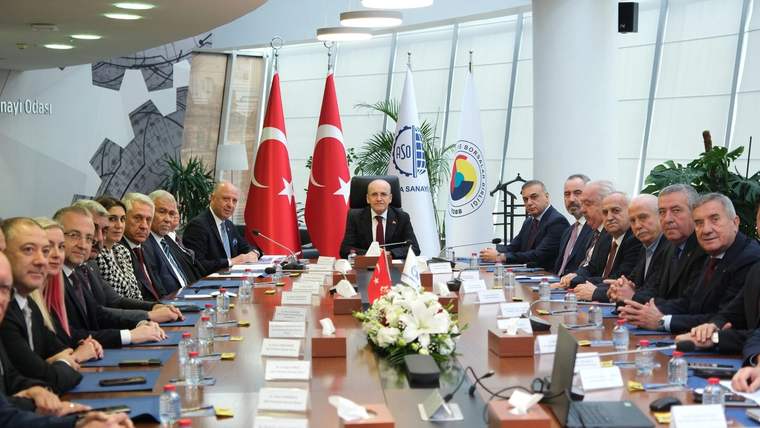 Hazine ve Maliye Bakanı Şimşek, ASO’nun konuğu oldu - Birlik Haber Ajansı