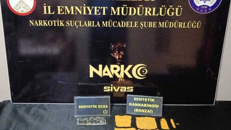 Sivas'ta Uyuşturucu Operasyonu: 4 Tutuklama