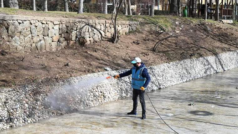 Isparta Belediyesinden larva mücadelesiyle yaz hazırlığı - Birlik Haber Ajansı