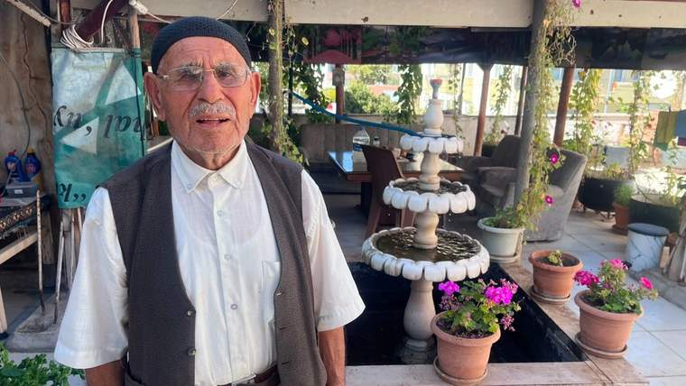 100 yaşındaki Ali Gül uzun yaşam alışkanlıklarını anlattı