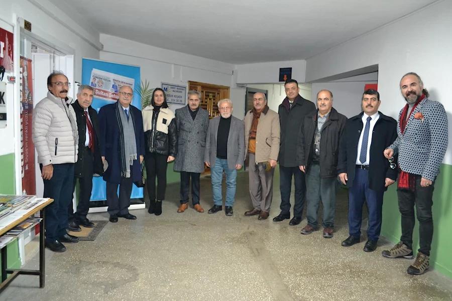 Sivas Kent Konseyi Naci Yıldız'ı Ziyaret Etti
