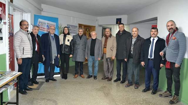 Sivas Kent Konseyi Naci Yıldız'ı Ziyaret Etti