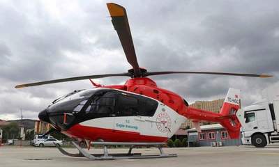 "Bin 500 saatin üzerinde uçuş" Ambulans helikopterin görevi