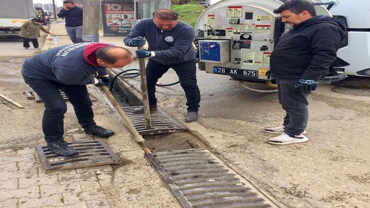 Giresun Belediyesi sel ve su baskını önlemleri alıyor - Birlik Haber Ajansı