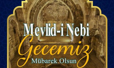 Sivas İl Kültür ve Turizm Müdürlüğü'nden Mevlidi Nebi Mesajı