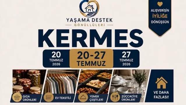 Sivas'ta Hayır Kermesi Başlıyor!