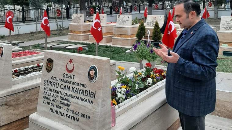 Ankara'da Birlik Derneği'nden "şehitlere vefa" ziyareti - Birlik Haber Ajansı
