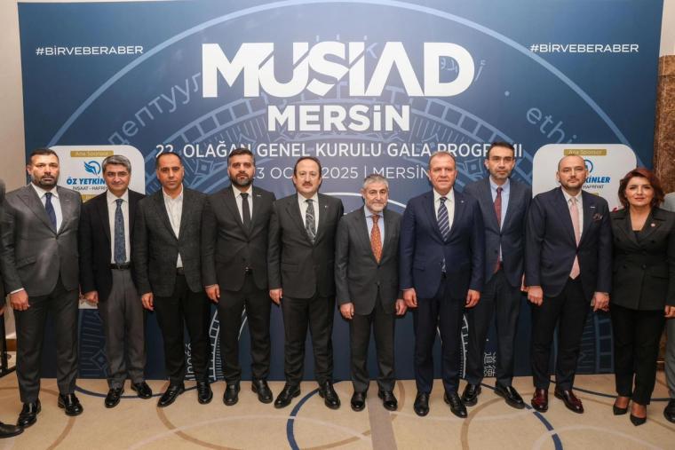 MÜSİAD Mersin Şubesi 22. Olağan Genel Kurulu gerçekleştirildi - Birlik Haber Ajansı
