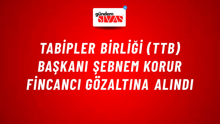 Tabipler Birliği (TTB) Başkanı Şebnem Korur Fincancı gözaltına alındı