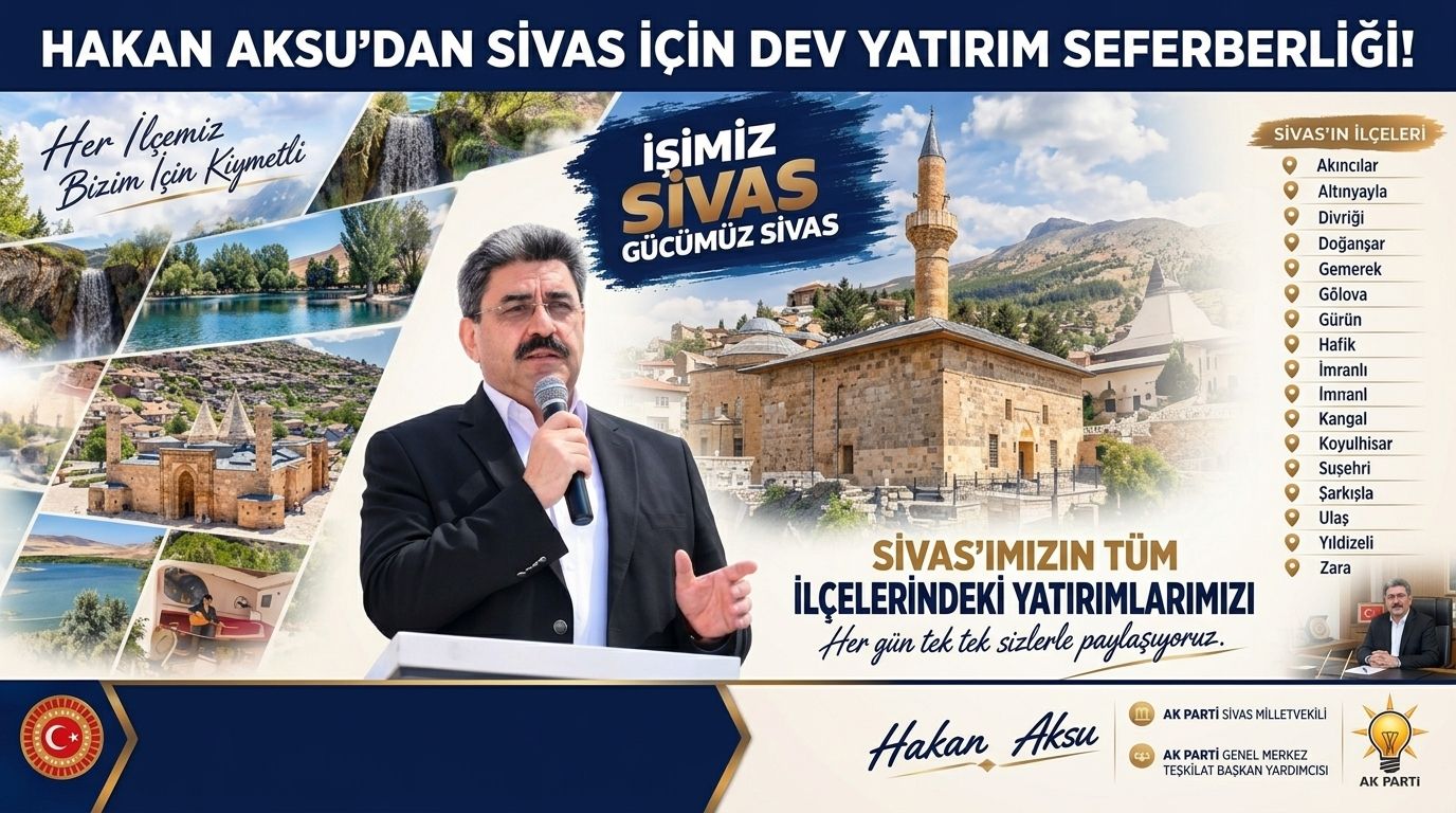 Aksu, Gemerek İçin Yatırımları Tek Tek Açıkladı