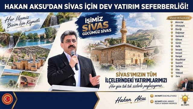 Aksu, Gemerek İçin Yatırımları Tek Tek Açıkladı