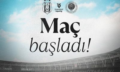 Beşiktaş Taraftarına Coşkulu Çağrı: Maç Başladı Haydi Beşiktaş