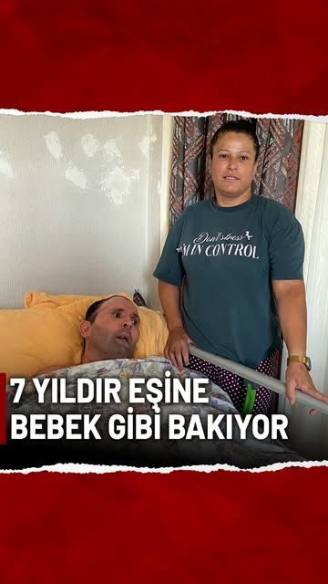 Antalya'da Yatağa Bağımlı Eşe Destek Olan Kadına Tahliye Şoku