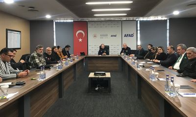 TİMBİR heyeti AFAD'da; AFAD Başkanı Pehlivan: Ege'de depremler azaldı - Birlik Haber Ajansı
